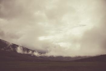 Icelandic Cloudy Landscape
