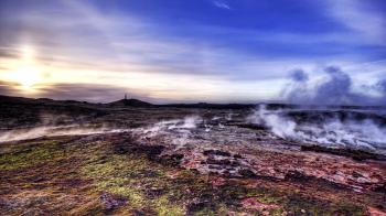 Icelandic Tag wallpapers: Icelandic Waterfall Rock Splash Clouds ...