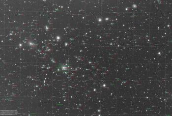In and beyond Abell 1367. (Manually added Galaxy distances)