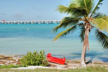 In the middle of the Keys, Florida, Janu