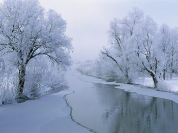 Rvier in winter wallpapers | Rvier in winter stock photos