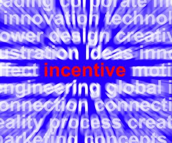 Incentive Word Meaning Bonus Enticement Or Coercing