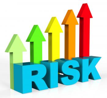 Increase Risk Means Hurdle Danger And Insecurity