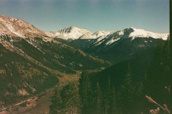 Independence Pass, CO, expired film
