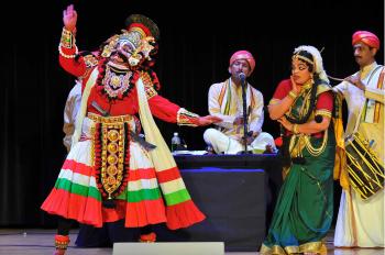 Yakshagana -Traditional Operatic Theatre from India - YouTube