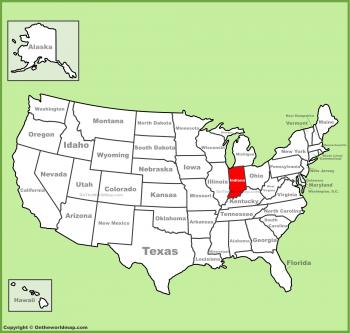 Indiana State Maps | USA | Maps of Indiana (IN) ﻿