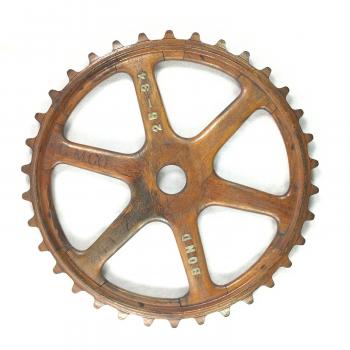 cog gear sprocket Wooden foundry mold "Bond 25-34" | Vintage ...