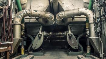 Steam old urban pipes industrial plants objects wallpaper | (7169)