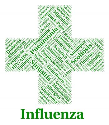 Influenza Sickness Means Poor Health And Afflictions