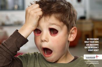 Innocence In Danger Print Advert By Publicis: Boy | Ads of the World™