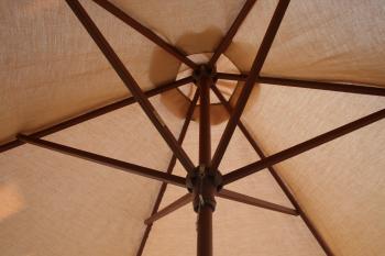 Inside An umbrella