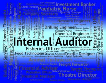Internal Auditor Shows Occupations Hiring And Job