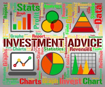 Investment Advice Means Invested Information And Portfolio