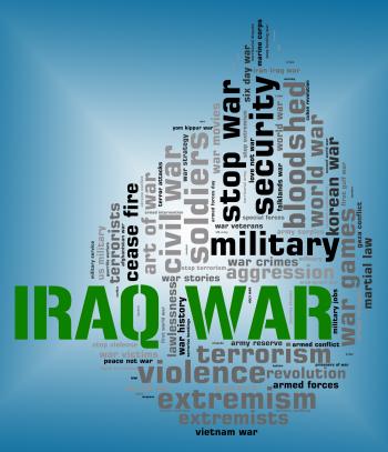 Iraq War Indicates Military Action And Republic