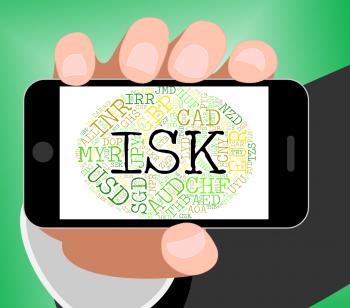 Isk Currency Indicates Foreign Exchange And Currencies