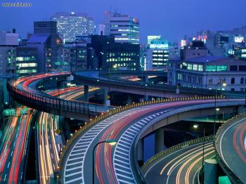 Buildings & City: Tokyo At Night Japan, picture nr. 18395
