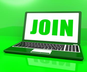 Join On Laptop Shows Register Membership Or Volunteer Online