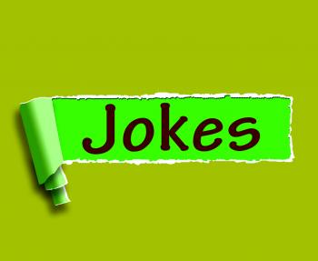 Jokes Word Means Humour And Laughs On Web