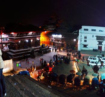 Kathmandu by night