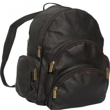 David King Leather Expandable Backpack | eBay