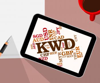 Kwd Currency Shows Foreign Exchange And Broker