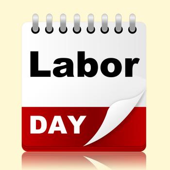 Labor Day Shows Holiday American And Patriotism