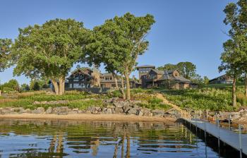 Lakeside Landscape | Traditional Home