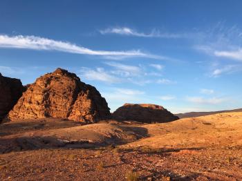 Landscape Photo of Desert Rock Formation