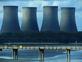Landscape Photography of Cooling Tower