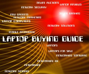 Laptop Buying Guide Indicates Advising Advise And Lead