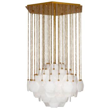 Vienna Large Brass Chandelier | Modern Chandeliers | Jonathan Adler