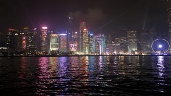 Laser Show Hong Kong River