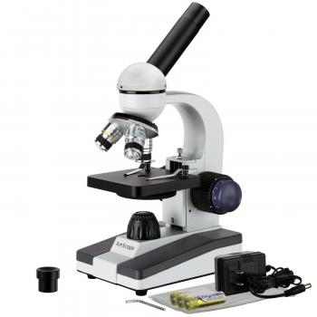 Amazon.com: AmScope M150C-I 40X-1000X All-Metal Optical Glass Lenses ...