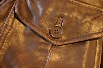 Leather pocket