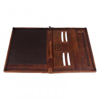 Business Portfolio Leather Padfolio Leather Portfolio - Rustic Town ...