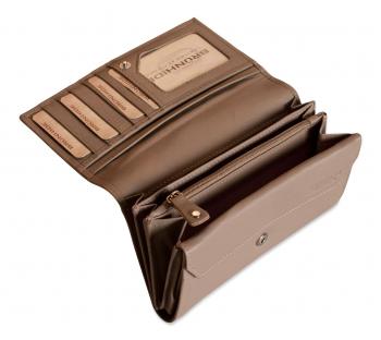Brunhide Large Womens Soft Real Leather Purse Wallet Ladies ...