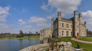Leeds Castle, Kent: servants lifestyle in 1920's