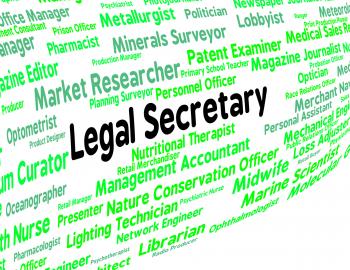 Legal Secretary Represents Clerical Assistant And Pa