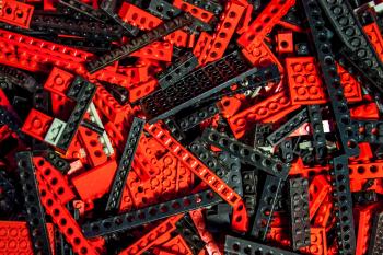 Lego Technic Pieces Pile