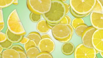 Falling LEMONS Background, Loop, with Alpha Channel, 4k Motion ...