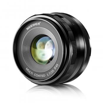 Amazon.com : Neewer 35mm F/1.7 Large Aperture Manual Prime Fixed ...