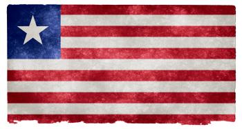 Liberia Grunge Flag