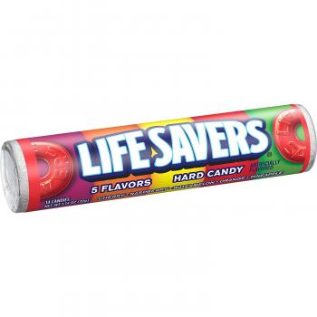 Amazon.com : Life Savers 5 Flavors Hard Candy Rolls, (Pack of 20 ...