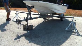 Scaffoldmart's Boat Lift/Trailer Removal System - YouTube