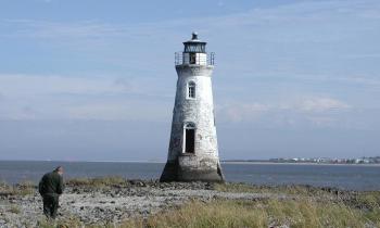 Cockspur Island Lighthouse - Fort Pulaski National Monument (U.S. ...