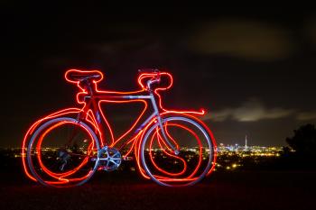 Light-Painting | Bike Friendly North Shore