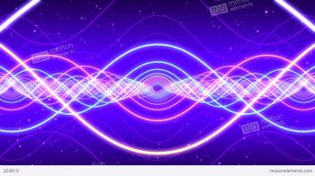 Light Waves Stock Animation | 203819