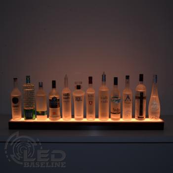 1 Tier LED Display Shelf | Lighted Liquor Display Shelves