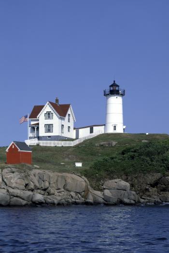 Lighthouse on the Seashore