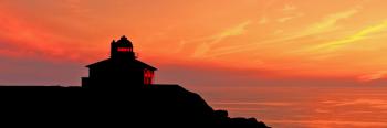 Lighthouse sunrise